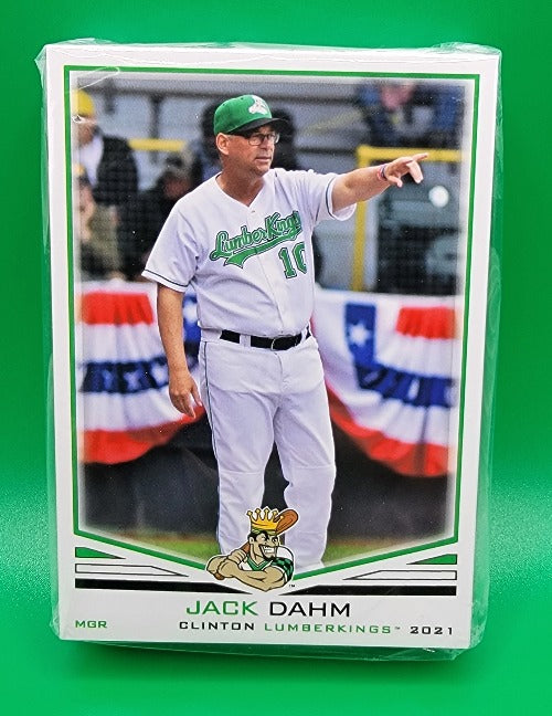 2021 Clinton LumberKings Baseball Card Team Set Clinton LumberKings Store