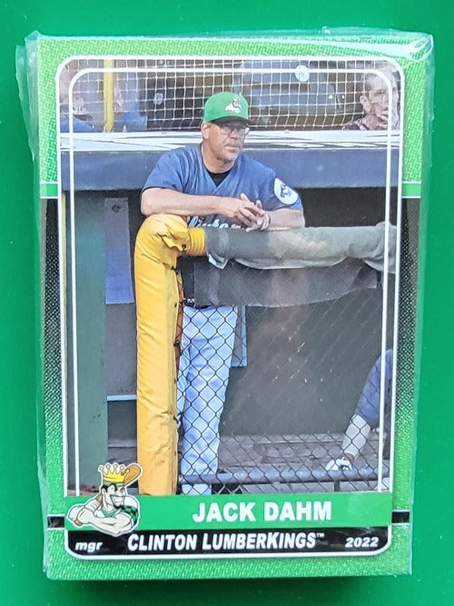 2022 Clinton LumberKings Baseball Card Team Set Clinton LumberKings Store