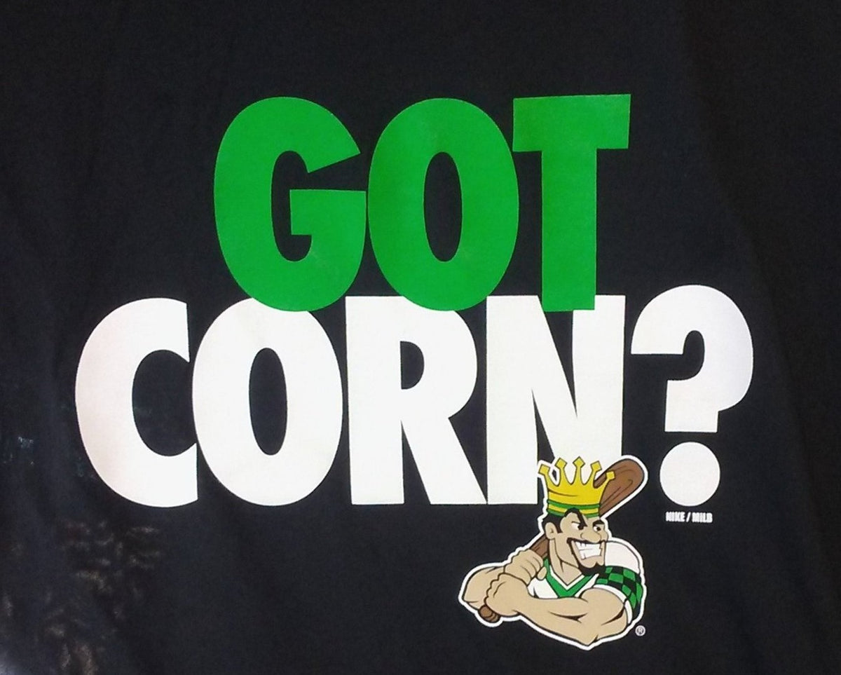 Clinton LumberKings Got Corn T-Shirt – Clinton LumberKings Store