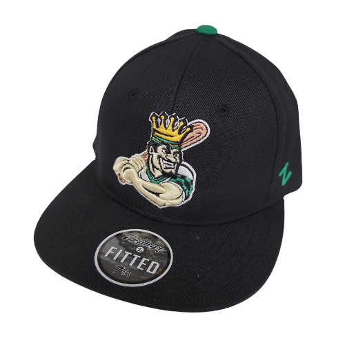 Zephyr Fitted - Black Louie Cap – Clinton LumberKings Store