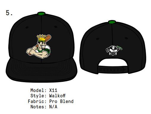 Capx Black Louie Snap Adjustable Cap