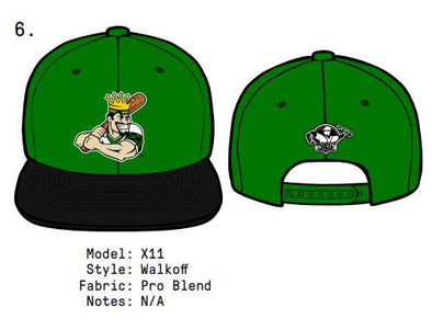 Capx Green Louie Velcro Adjustable Cap