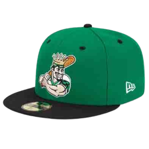 Clinton LumberKings New Era 59Fifty Fitted - Green Louie