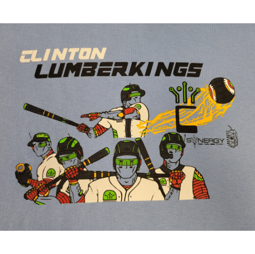 Clinton LumberKings Synergy Mural T-Shirt