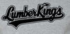 Clinton LumberKings Grey Script Logo Hoodie