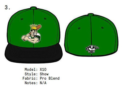 Capx Green Louie Stretch Fit Cap