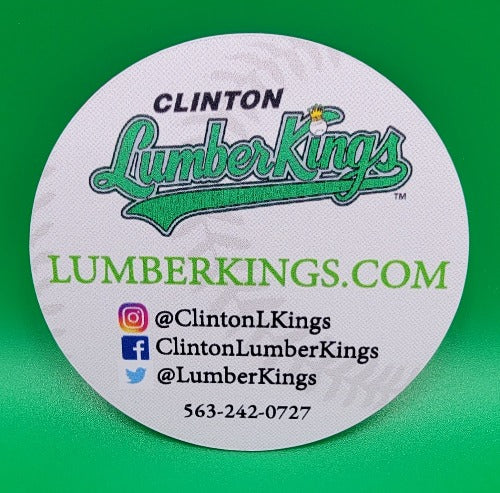 Clinton LumberKings Refrigerator Magnet