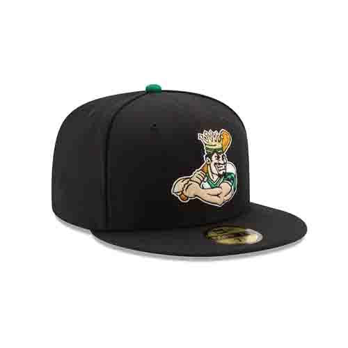 Clinton LumberKings New Era 59Fifty Fitted - Black Louie Fitted Cap