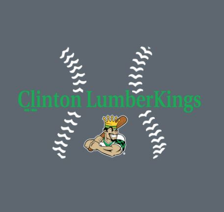Woman's Clinton LumberKings Baseball T-Shirt